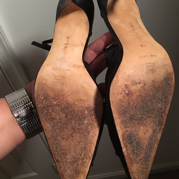 Authentic Manolo Blahnik slingback - Picture 2 of 8